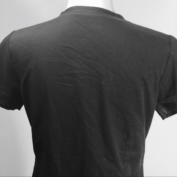 Grey’s Anatomy Black 3 Pocket V Neck Scrub Top - Picture 7 of 8